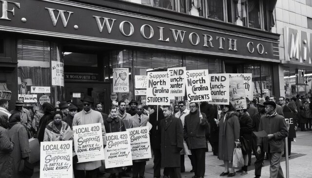Greensboro Sit-In Protest