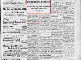 Armistice signed between the US and Spain