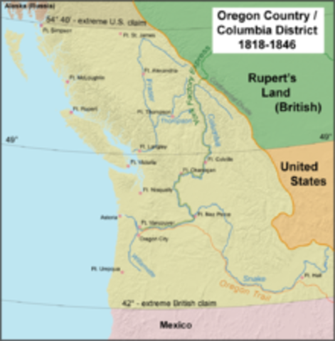 Fight over Oregon