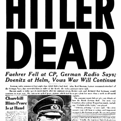 Hitlers død og kapitulasjonen i Europa