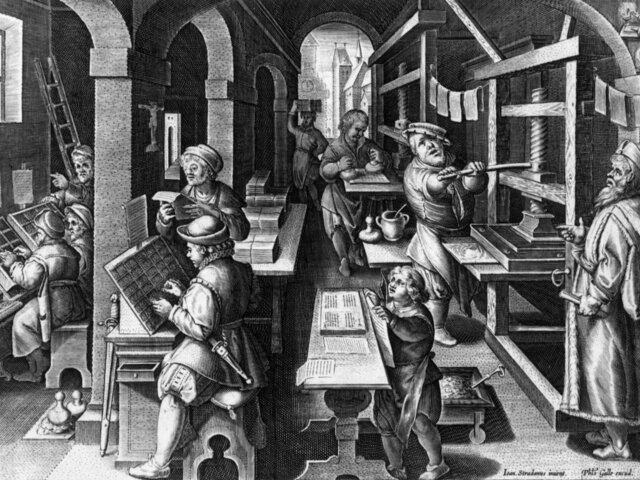 PRINTING PRESS FOR MASS PRODUCTION | Industrial Age