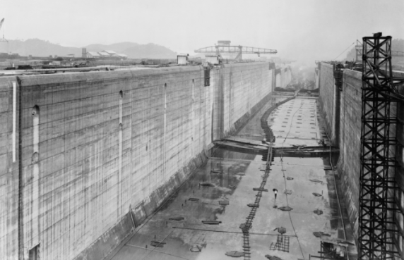 Panama Canal built