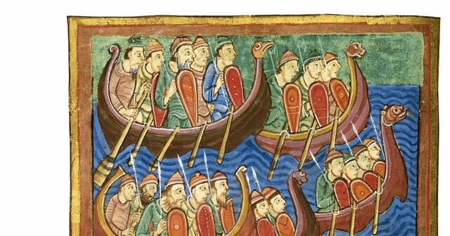 Los vikingos conquistan Inglaterra Anglosajona