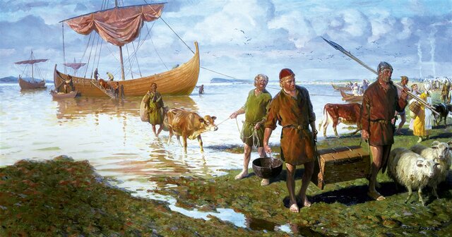 Los vikingos colonizan Groenlandia