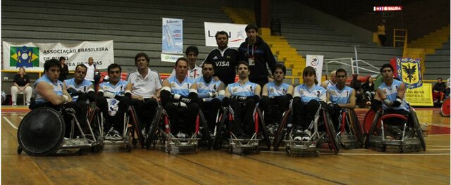 primer mundial en rugby en silla de ruedas