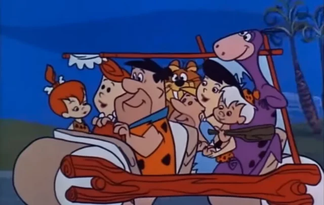 "the Flintstones" first episode airs