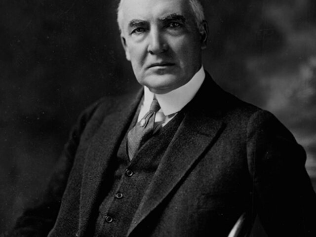 Warren G. Harding is inaugurated as the 29th President of the United States.