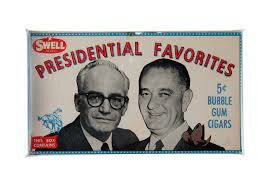 Lyndon B Johnson defeats Barry Goldwater