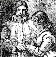 Pocahontas and John Rolfe marry