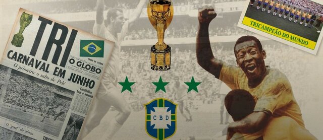Brasil torna tricampeão mundial de futebol
