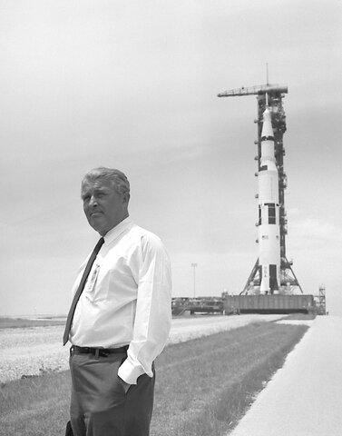 Wernher von Braun's Work In NASA
