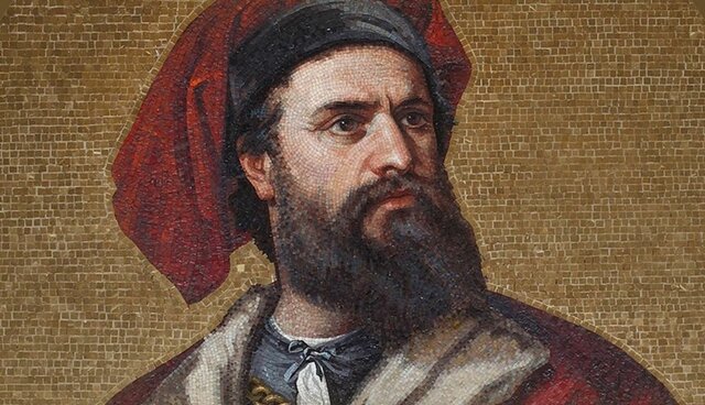 Marco Polo escriu el Llibre de les meravelles del món.