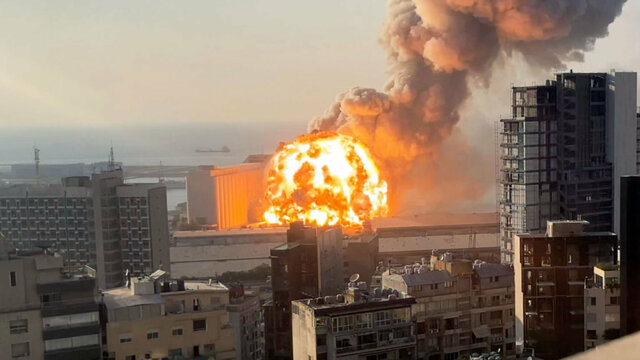 Explosión en el Beirut