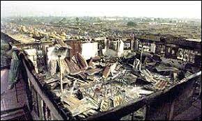 Explosión de un depósito de municiones, en Lagos