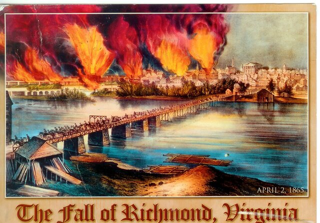 Richmond falls to the Union Army