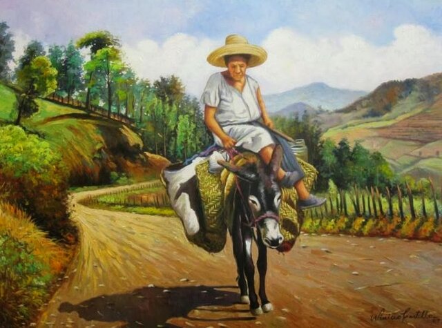 El oleo sobre la tela