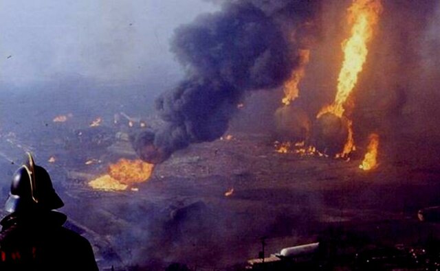 Cadena de explosiones en una planta de gas lp en méxico