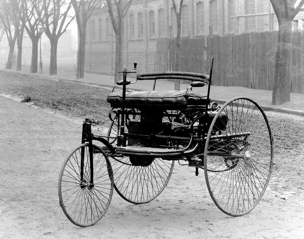 First automobile was built in Germany