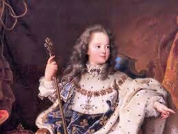 Luigi XIV Sale al trono