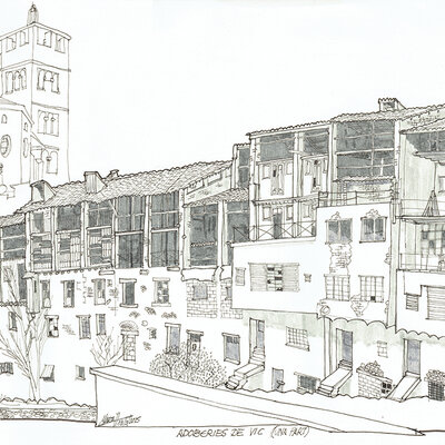 Timeline: EIX CRONOLÒGIC - LES ADOBERIES - Sílvia, Amina, Cèlia i Sundury