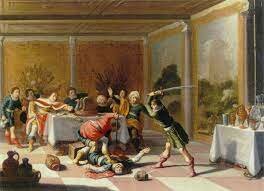 Absalom murders Amnon