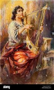 David and the harp