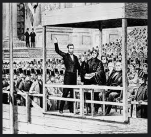 Abraham Lincoln suspends habeas corpus