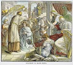 Solomon is crowned King