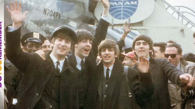 The Beatles arrive in the United States