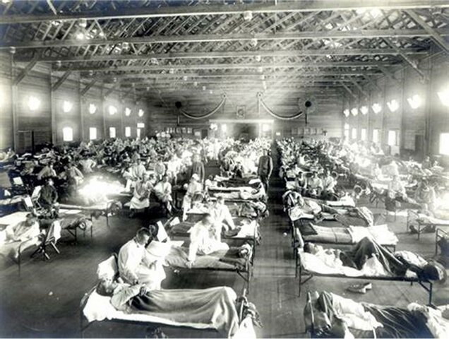 ¿Como se inicio la gripe Española?