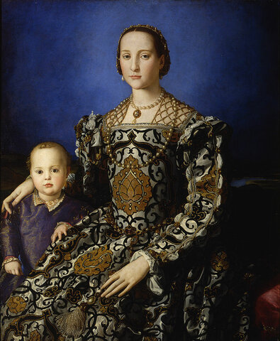Leonor de Toledo y su hijo
