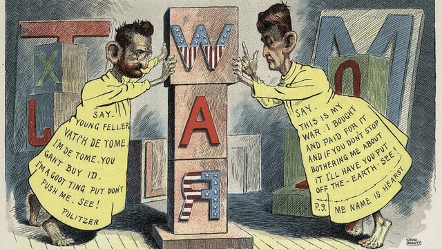 The Yellow Press Began to Shape American Public Opinion With Respect to Cuba's Civil War