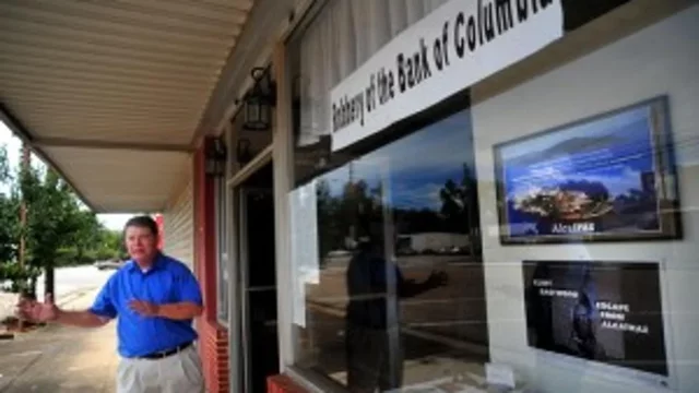 Bank that was robbed by Frank Morris and the Clarence brothers