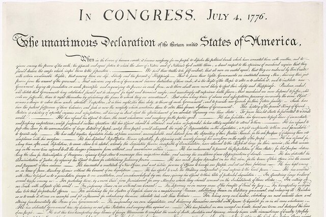 The Declaration of Independence