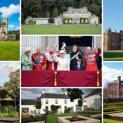 Timeline: The queen's homes