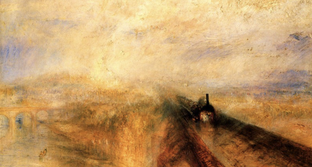 2- Rain, Steam and Speed, The Great Western Railway 1844 by Joseph Turner