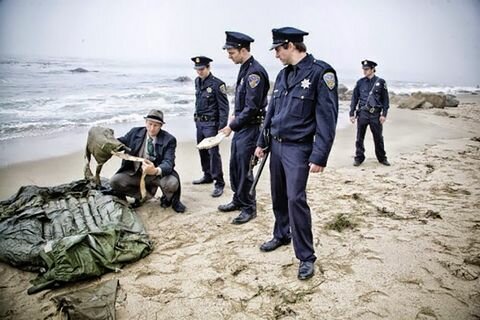 The boat believed to have been used by the escapees