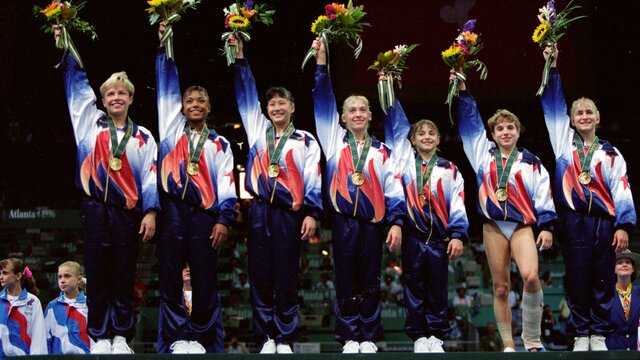 US first gold medal in women's competition