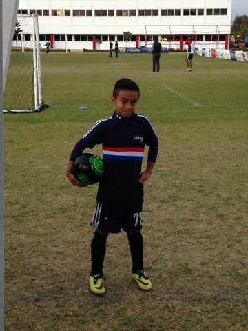 Mi primer gol con el colegio benavente