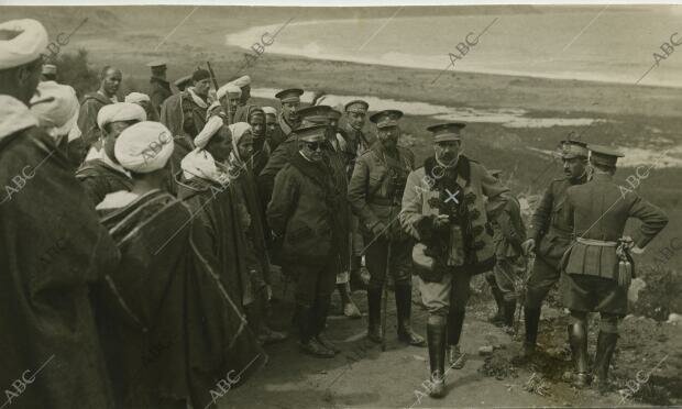 Invasion of the beach of Sidi Dris