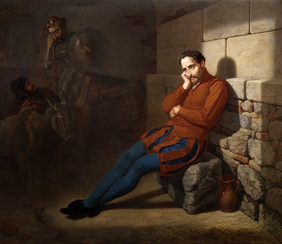 Cae prisionero de los turcos y pasa cinco años en Argel.