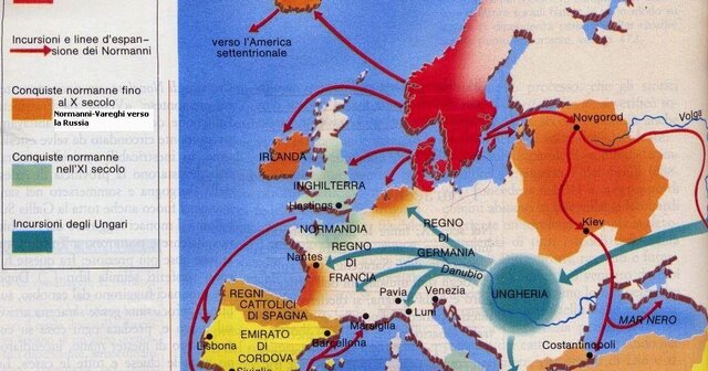 LE INVASIONI DEL 900 CHE ALL'INIZIO ERANO A SCOPO DI BOTTINO