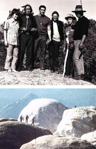 Activists occupy Mount Rushmore