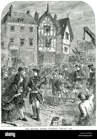 British Troops Occupy