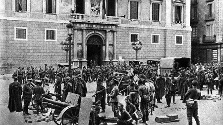 Proclamación fallida de la Indepencia  de Cataluña