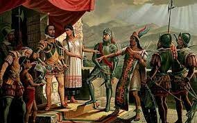 Valle de Mexico recibe a los españoles
