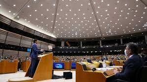 Trudeau faced harsh critics in the EU parliament this week.