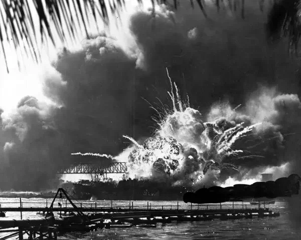 Pearl Harbor is bombed