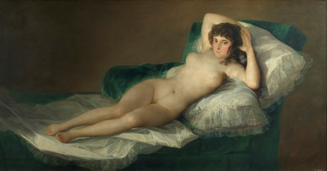 La maja desnuda (Romanticismo)