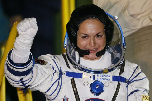 La première cosmonaute Russe à aller dans l'ISS